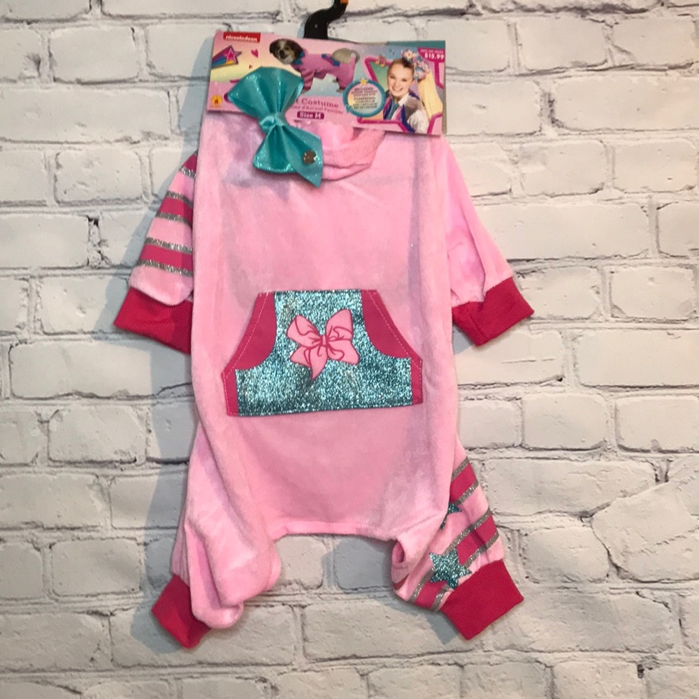 NWT JoJo Siwa Pink Dog Onesies Costumes Pet Outfit - Picture 1 of 15